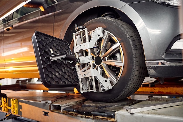 Wheel Balancing and Alignment by Sahil Tyres Orai